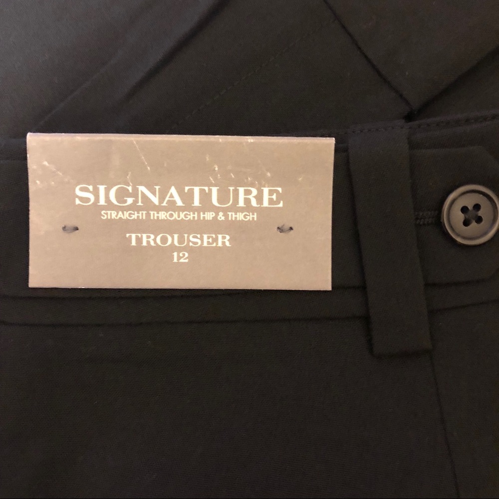 NWT Ann Taylor Signature Black Trouser